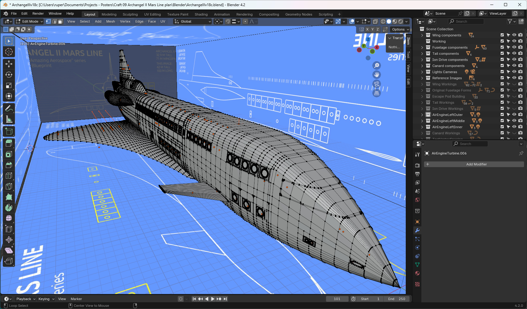 Archangel II modeling complete.