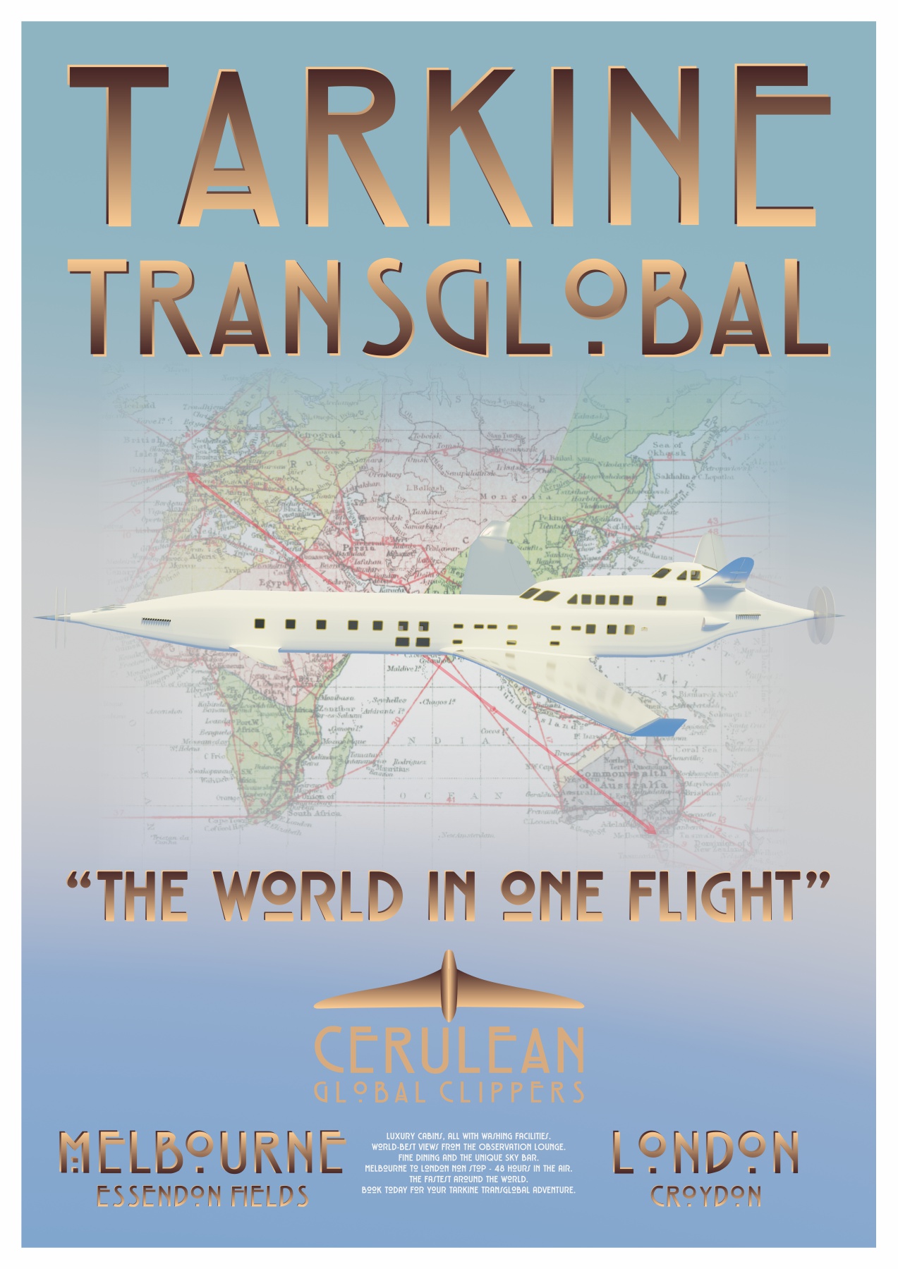 The Tarkine Transglobal travel posters