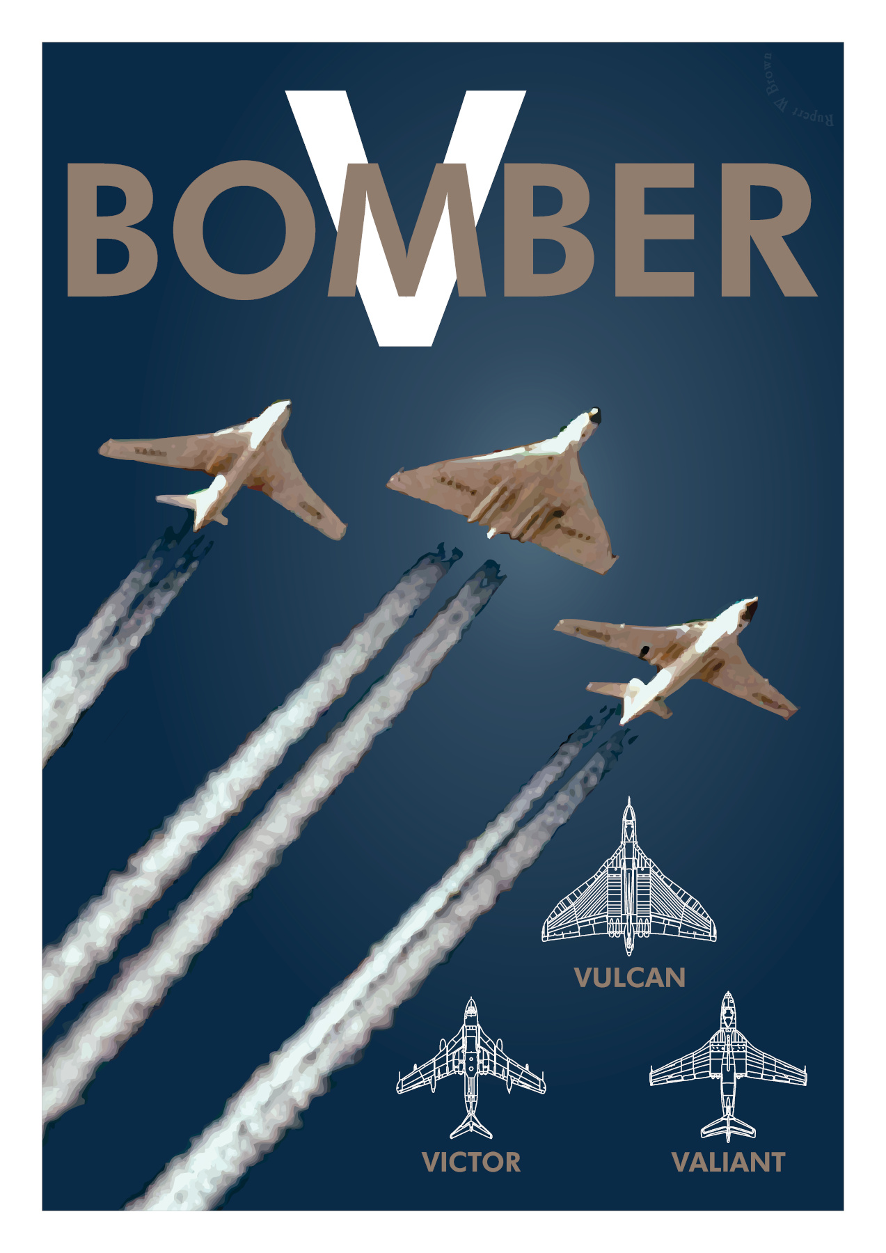 The V Bombers Poster